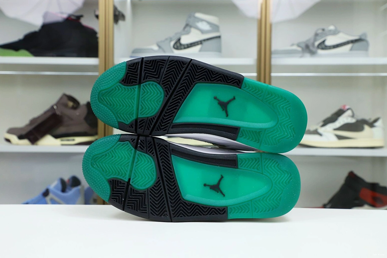 1st Kicks JORDAN AIR WMNS 4 'RAST RETRO EasyMatch Kimikick 1958 1205